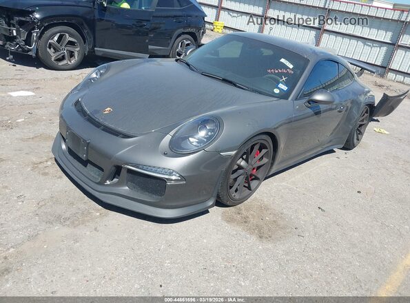 WP0AC2A94FS183825 2015 PORSCHE 911 Gray Przód lewy
