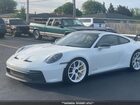 2022 Porsche 911 Gt3/gt3 W/touring Package White vin: WP0AC2A96NS269734