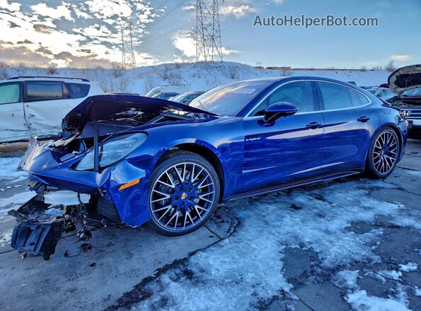 WP0AC2YA2SL060562 2025 PORSCHE PANAMERA Синий Передняя левая четверть