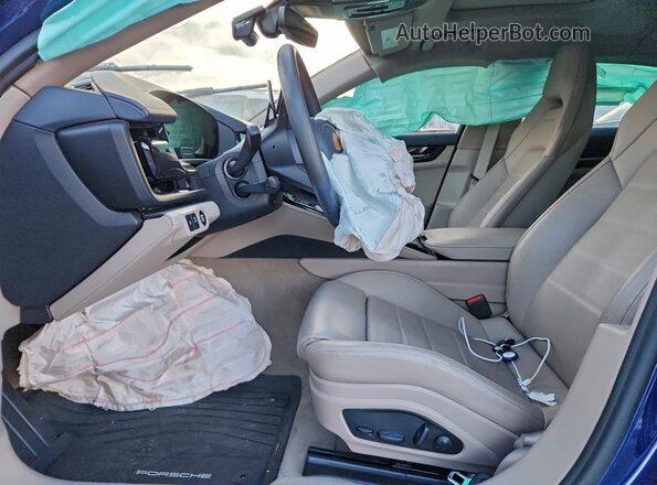 WP0AC2YA2SL060562 2025 PORSCHE PANAMERA Синий Вид салона спереди