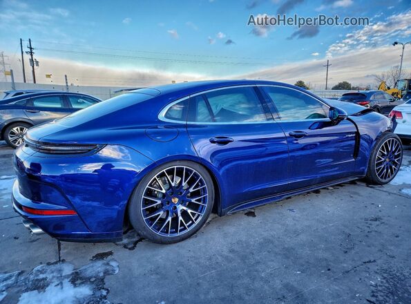 WP0AC2YA2SL060562 2025 PORSCHE PANAMERA Синий Задняя правая четверть