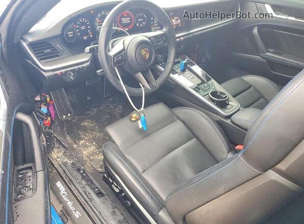 WP0AD2A96NS254194 2022 PORSCHE 911 Синий Вид панели приборов