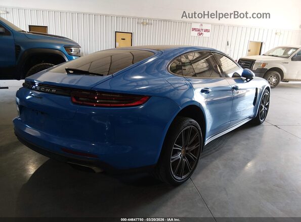 WP0AE2A73LL132265 2020 PORSCHE PANAMERA E-HYBRID Blue Trasero derecho