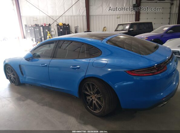WP0AE2A73LL132265 2020 PORSCHE PANAMERA E-HYBRID Blue Vista frontal