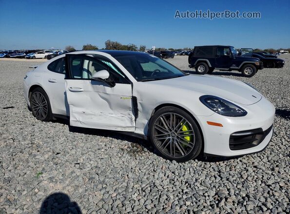 WP0AE2A76ML128583 2021 PORSCHE PANAMERA Белый Передняя правая четверть