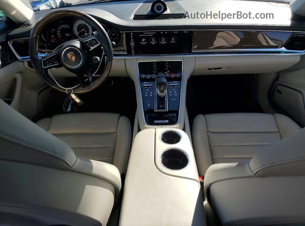 WP0AE2A76ML128583 2021 PORSCHE PANAMERA Белый Вид панели приборов