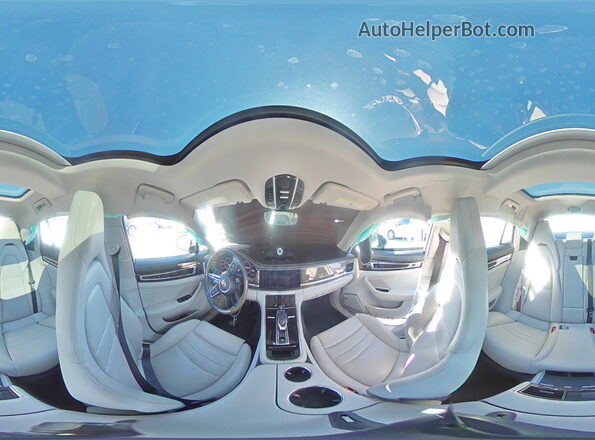 WP0AE2A76ML128583 2021 PORSCHE PANAMERA Белый Панорамный вид салона 360°