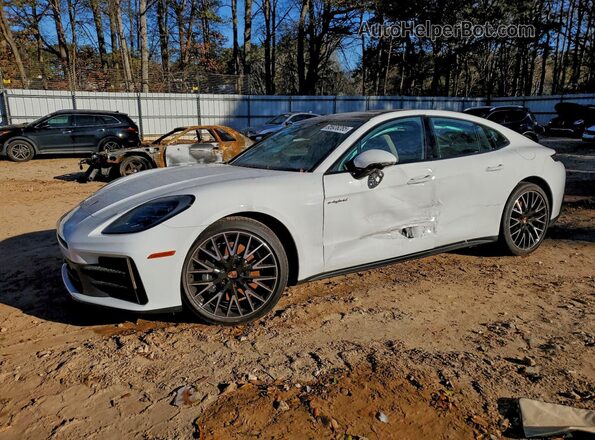 WP0AE2YA4SL047306 2025 PORSCHE PANAMERA White Vista tres cuartos delantera izquierda