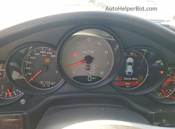 WP0AF2A79GL081275 2016 PORSCHE PANAMERA Белый Вид щитка приборов