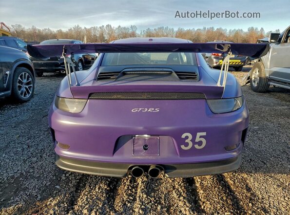 WP0AF2A98GS192973 2016 PORSCHE 911 Фиолетовый Вид сзади