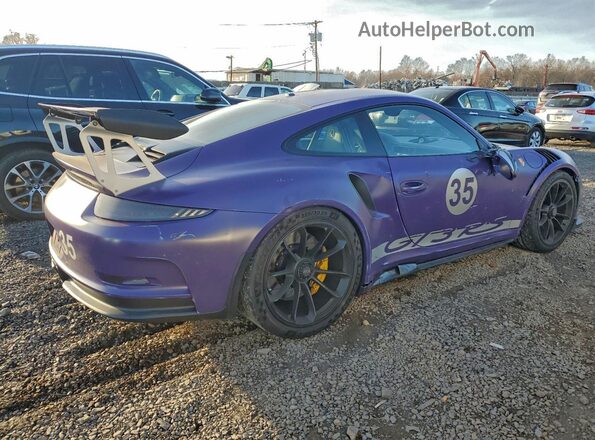 WP0AF2A98GS192973 2016 PORSCHE 911 Фиолетовый Задняя правая четверть