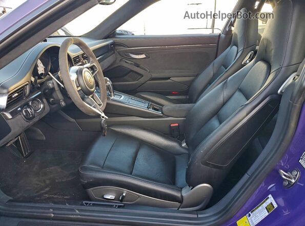 WP0AF2A98GS192973 2016 PORSCHE 911 Фиолетовый Вид салона спереди