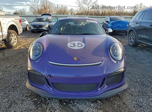 WP0AF2A98GS192973 2016 PORSCHE 911 Фиолетовый Вид спереди