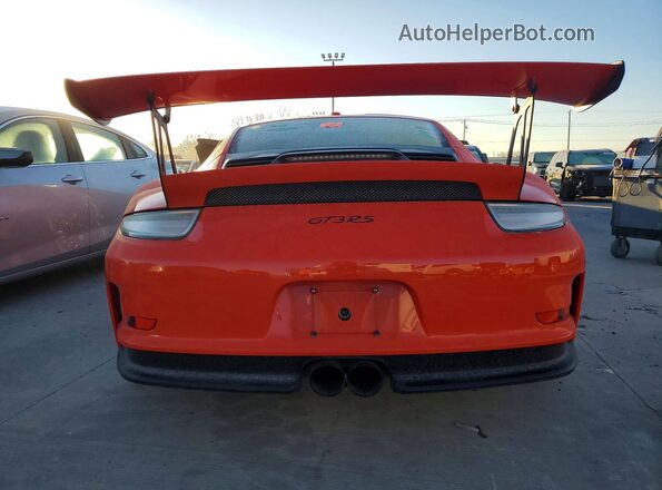 WP0AF2A9XGS187189 2016 PORSCHE 911 Красный Вид сзади