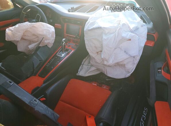 WP0AF2A9XGS187189 2016 PORSCHE 911 Красный Вид панели приборов