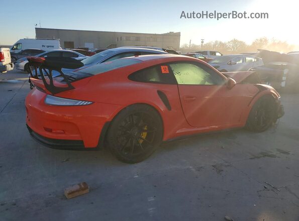 WP0AF2A9XGS187189 2016 PORSCHE 911 Красный Задняя правая четверть
