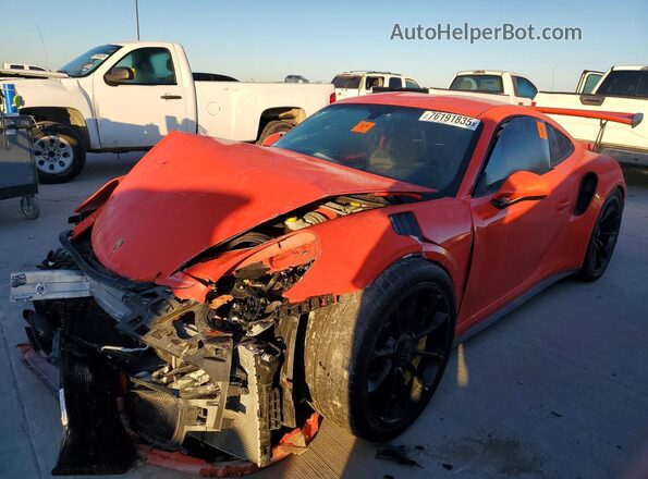 WP0AF2A9XGS187189 2016 PORSCHE 911 Красный Передняя левая четверть