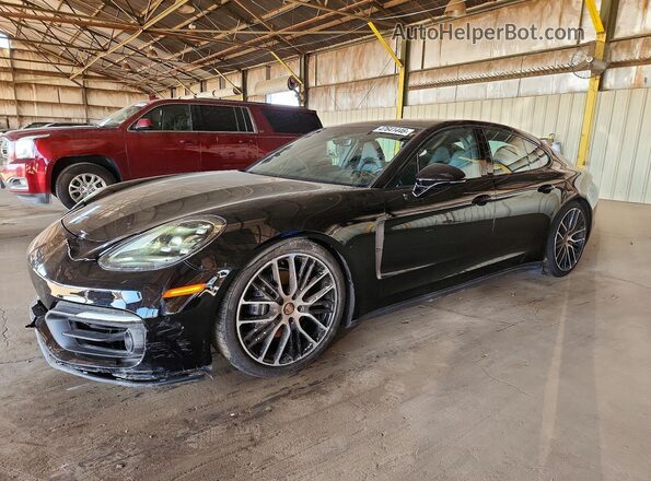 WP0AJ2A71PL103431 2023 PORSCHE PANAMERA Черный Передняя левая четверть