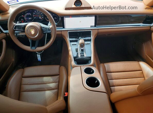 WP0AJ2A75ML116405 2021 PORSCHE PANAMERA Серебряный Вид панели приборов