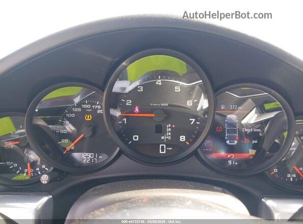 WP0BA2A92HS132224 2017 PORSCHE 911 Light Blue Вид задних сидений