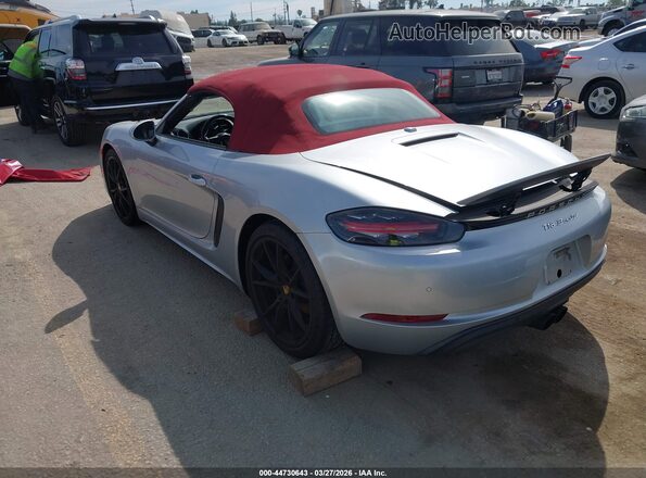 WP0CA2A80JS210792 2018 PORSCHE 718 BOXSTER Silver Trasero izquierdo