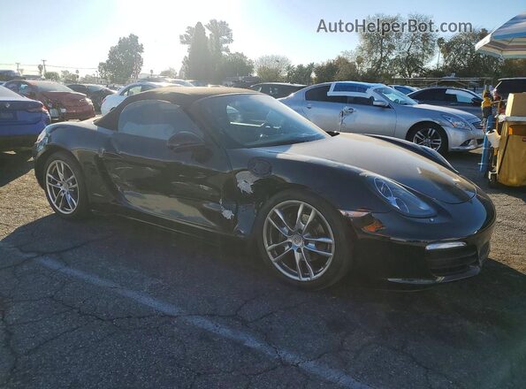 WP0CA2A81GS120656 2016 PORSCHE BOXSTER Черный Передняя правая четверть