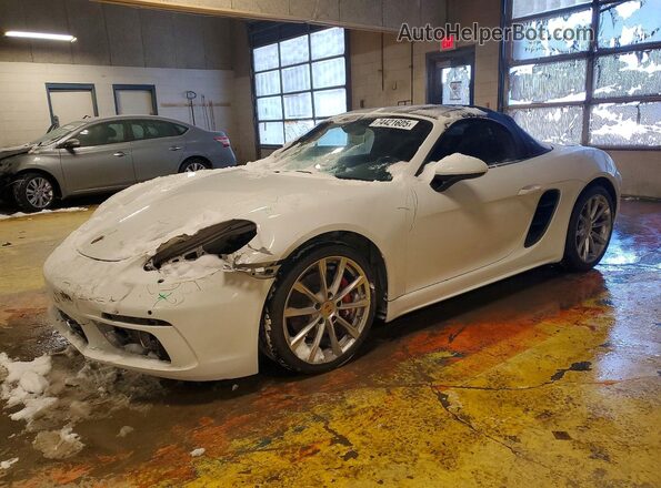 WP0CA2A84HS220171 2017 PORSCHE BOXSTER White Vista tres cuartos delantera izquierda