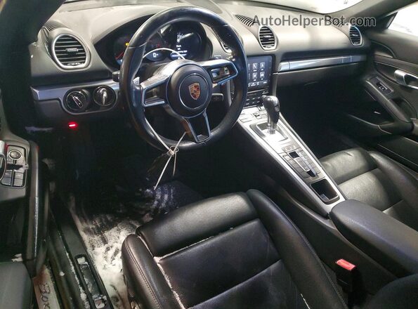 WP0CA2A84HS220171 2017 PORSCHE BOXSTER White Vista del salpicadero