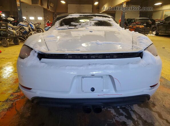 WP0CA2A84HS220171 2017 PORSCHE BOXSTER White Vista trasera