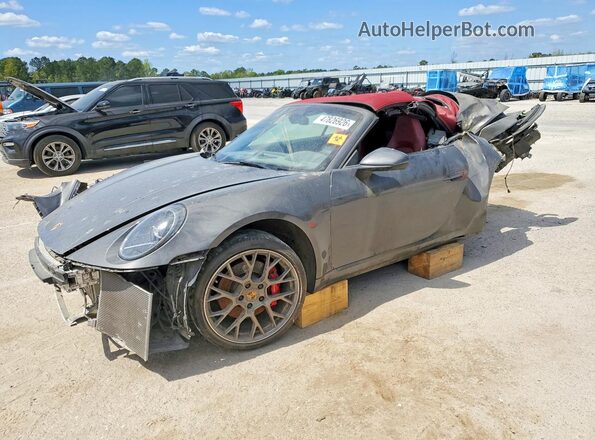 WP0CB2A91LS263400 2020 PORSCHE 911 Серый Передняя левая четверть