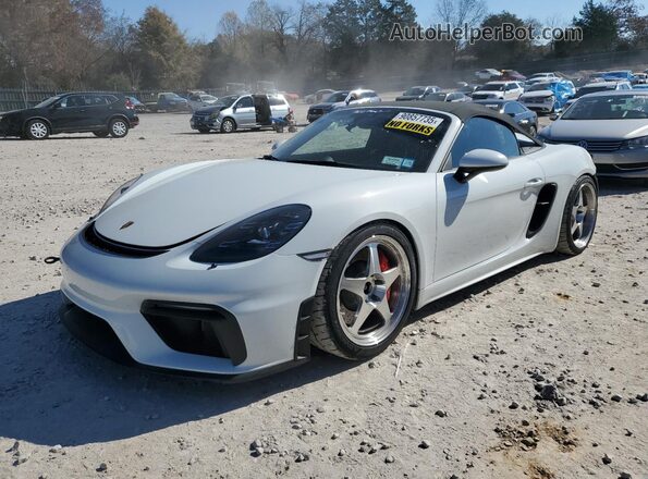 WP0CC2A84MS240084 2021 PORSCHE BOXSTER Белый Передняя левая четверть