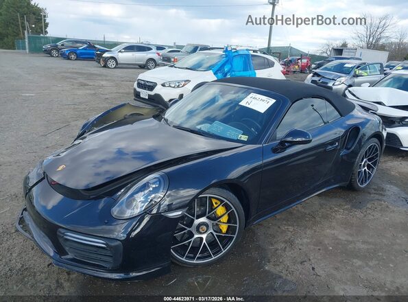WP0CD2A96JS162358 2018 PORSCHE 911 Black წინა მარცხენა ხედი სამი მეოთხედიდან
