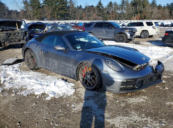 WP0CH2A94SS249293 2025 PORSCHE 911 Серый Передняя правая четверть