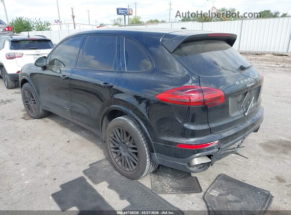 WP1AA2A20HKA86230 2017 PORSCHE CAYENNE Черный Задняя левая четверть