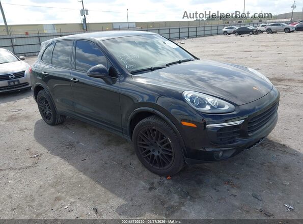 WP1AA2A20HKA86230 2017 PORSCHE CAYENNE Черный Передняя правая четверть