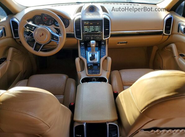 WP1AA2A21GKA36869 2016 PORSCHE CAYENNE Белый Вид панели приборов