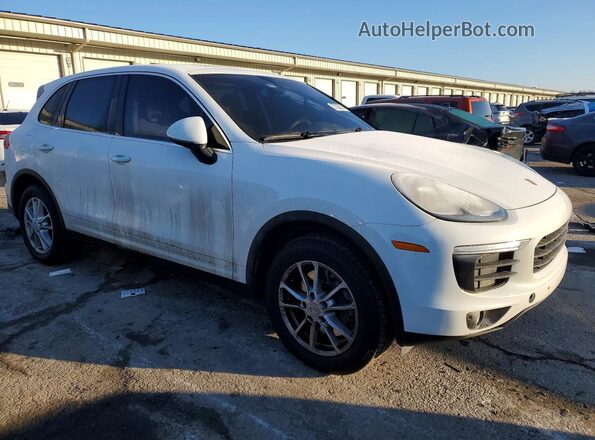 WP1AA2A21GKA36869 2016 PORSCHE CAYENNE Белый Передняя правая четверть