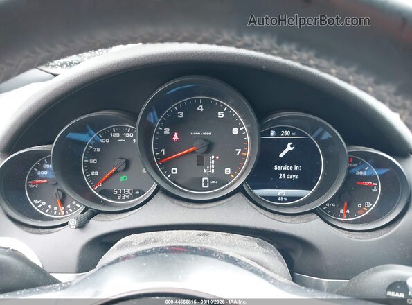 WP1AA2A25HKA89396 2017 PORSCHE CAYENNE Champagne უკანა სავარძლების ხედი