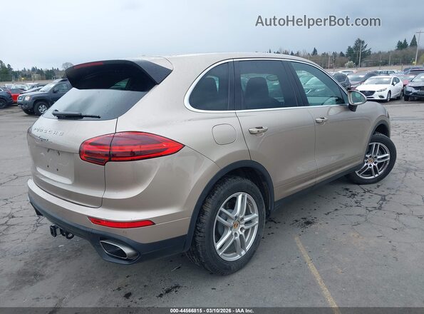 WP1AA2A25HKA89396 2017 PORSCHE CAYENNE Champagne უკანა მარჯვენა