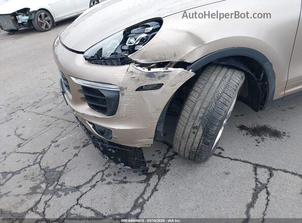 WP1AA2A25HKA89396 2017 PORSCHE CAYENNE Champagne წინა ხედი