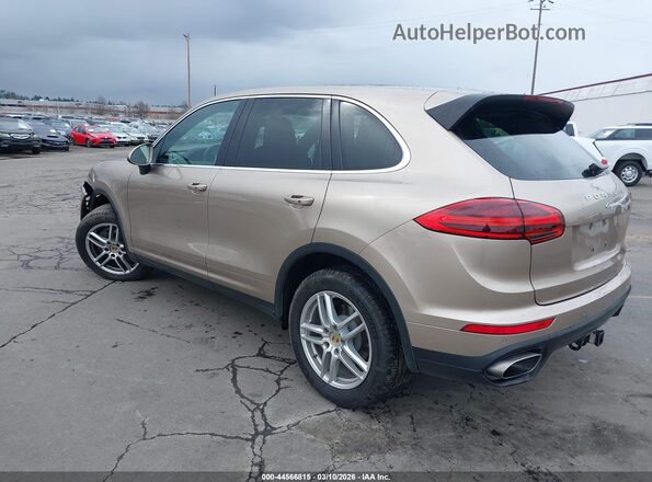 WP1AA2A25HKA89396 2017 PORSCHE CAYENNE Champagne უკანა მარცხენა