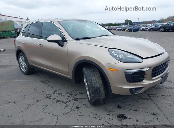 WP1AA2A25HKA89396 2017 PORSCHE CAYENNE Champagne წინა მარჯვენა