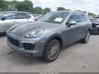 2016 Porsche Cayenne   Gray vin: WP1AA2A26GLA00699