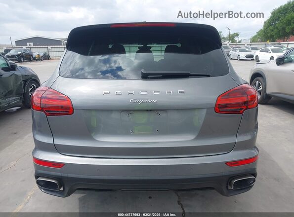 WP1AA2A26GLA00699 2016 PORSCHE CAYENNE Gray 
