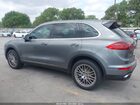 2016 Porsche Cayenne   Gray vin: WP1AA2A26GLA00699
