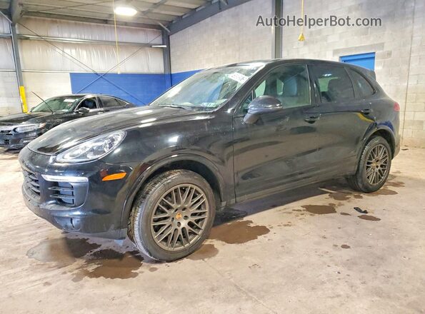 WP1AA2A26HKA88516 2017 PORSCHE CAYENNE Black Przód lewy