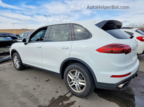 WP1AA2A27GLA00596 2016 PORSCHE CAYENNE Белый Задняя левая четверть