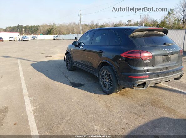 WP1AA2A27HKA82983 2017 PORSCHE CAYENNE Черный Задняя левая четверть