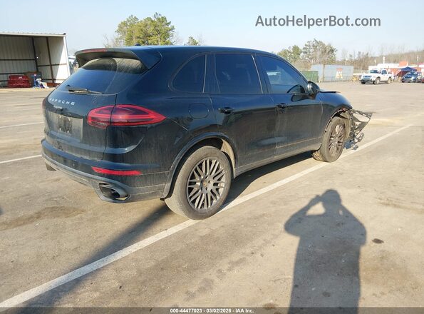 WP1AA2A27HKA82983 2017 PORSCHE CAYENNE Черный Задняя правая четверть