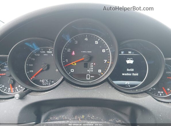 WP1AA2A27JKA05035 2018 PORSCHE CAYENNE Серебряный Вид задних сидений